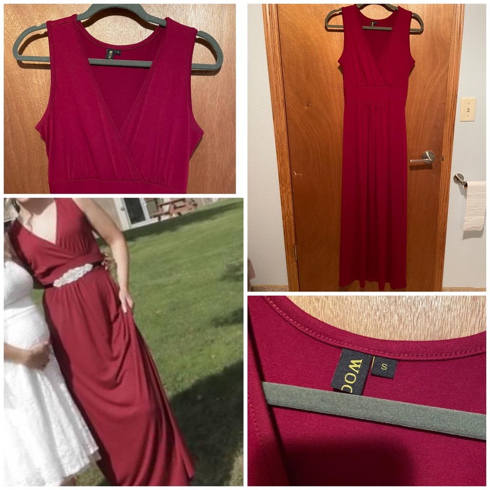 Red dress size small